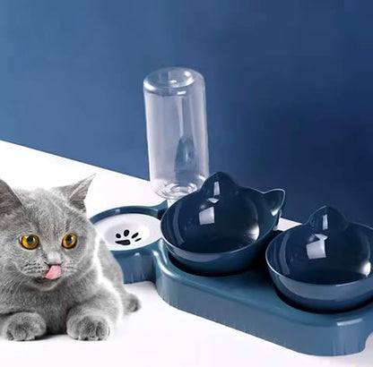 Chef™ - Tigela automática para gatos com inclinação ergonómica